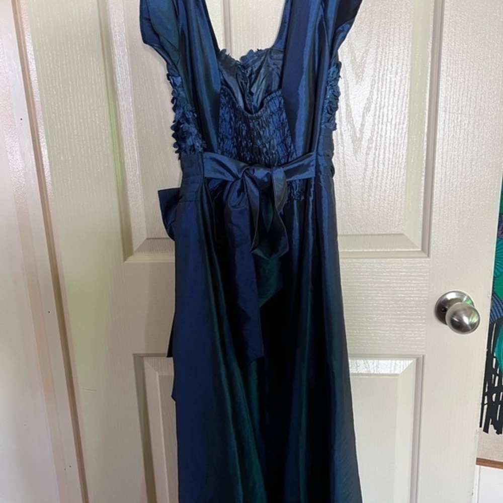 NWOT Cherlone Size 14 Navy Cocktail Dress - Picture 2 of 4